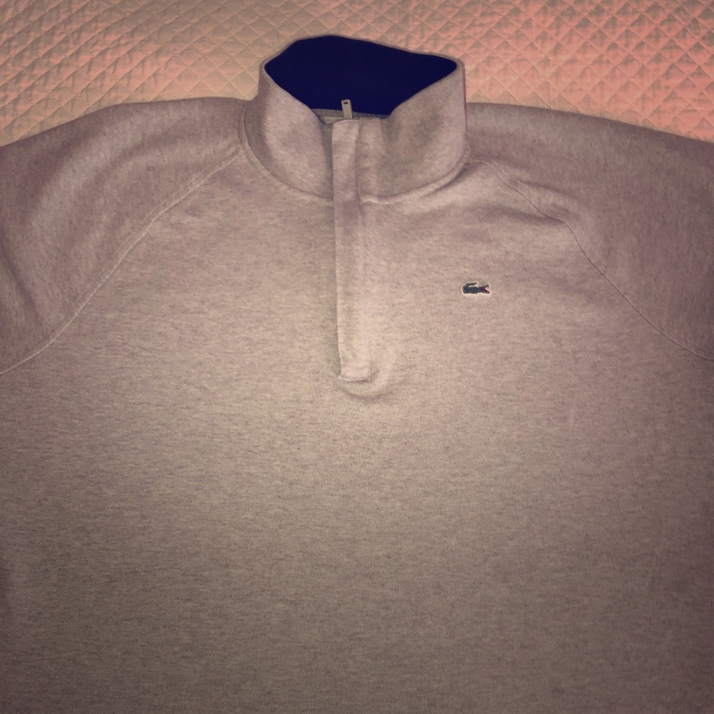 LACOSTE Mens Grey Shirt